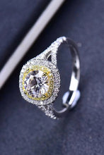 Load image into Gallery viewer, Two-Tone Moissanite Ring

