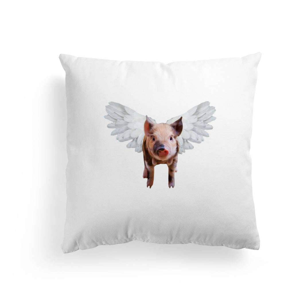Flying Pig - Throw Pillow Cover 18
