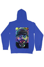 Load image into Gallery viewer, GODS pullover hoody with face on back
