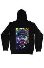 Load image into Gallery viewer, GODS pullover hoody with face on back
