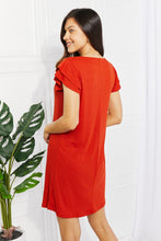Load image into Gallery viewer, Zenana Living Life Full Size Layered Ruffle Sleeve Dress
