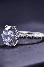 Load image into Gallery viewer, Forever Love Side Stone Moissanite Ring
